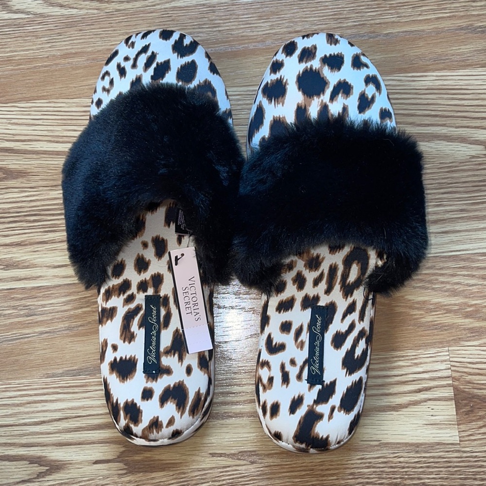 Victoria Secret Cheetah Slippers